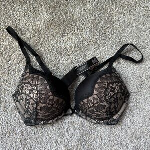 Victoria's Secret Black Bombshell Lace Bra